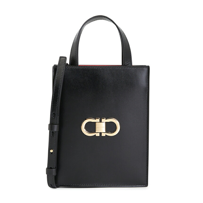 ✨美品✨☘️Ferragamo☘️✨トートバッグ✨ダブルガンチーニ✨シボ革✨ sfminitotebag_2.jpg