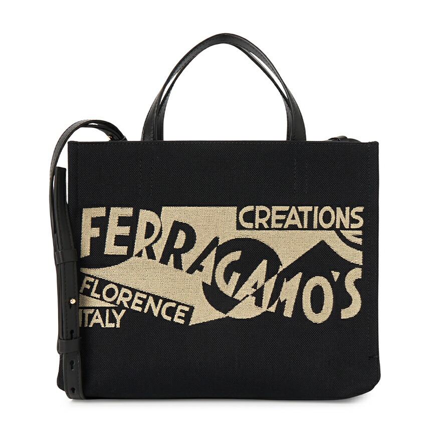 フェラガモ トートバッグ 21 9407 DENIM NATU 0773819 Salvatore Ferragamo Denim Tote Bag 21 9407 DENIM NATU