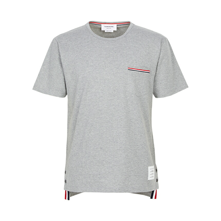 ◆THOM BROWNE◆ メンズ 半袖Tシャツ MJS010A 01454 415 Jersey Pocket Tee | Thom Browne