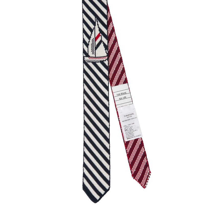 【3%オフクーポン配布中】 THOM BROWNE トムブラウン メンズ ネクタイ MNL080K Y4003 415｜LUXBOY店 22,578円