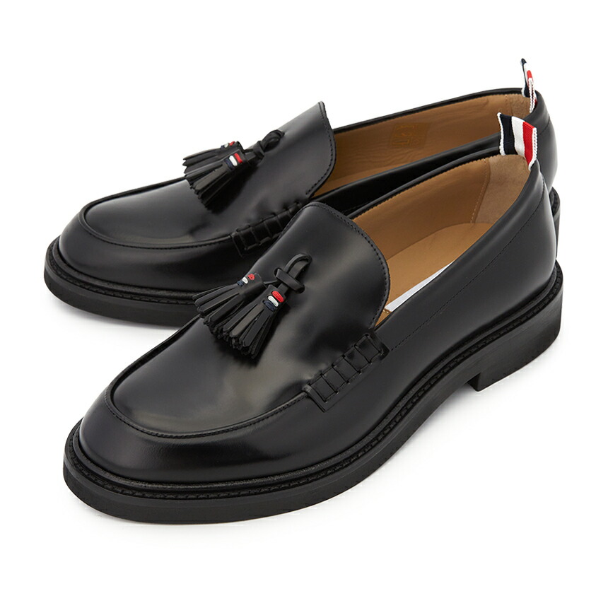 トムブラウン パテントローファー 37 黒 THOM BROWNE 未使用品 楽天市場】THOM BROWNE トムブラウン Pebble Grain Penny Loafar