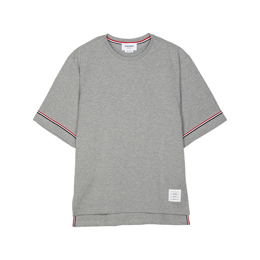 楽天市場】トムブラウン THOM BROWNE. クルーネックTシャツ mjs010a