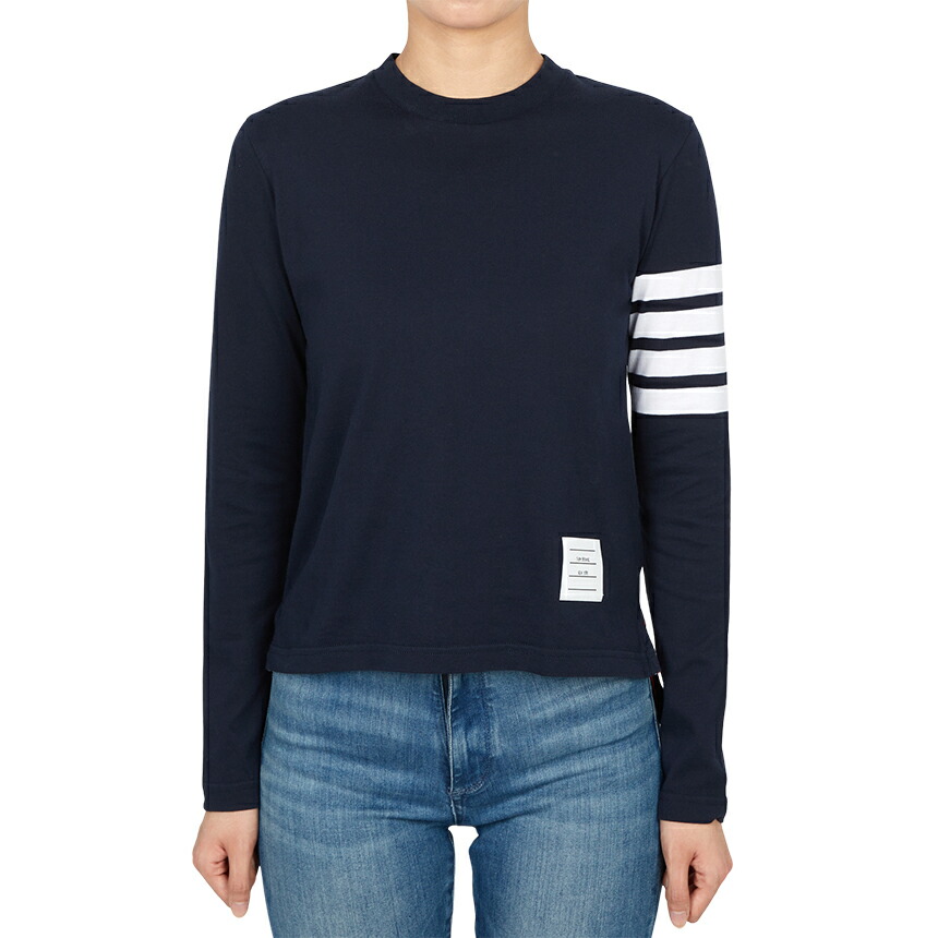 THOM BROWNE レディース 長袖Tシャツ FJS103G 07862 480 상품상세 - 롯데홈쇼핑