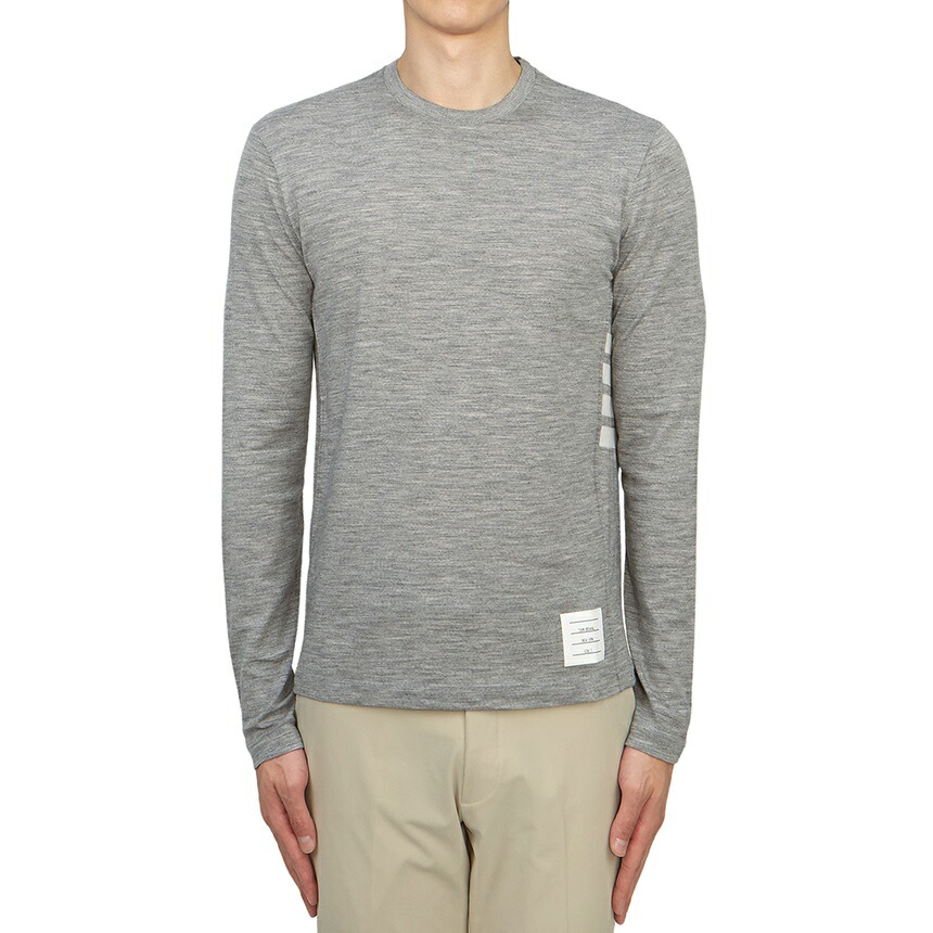 THOM BROWNE メンズ 長袖Tシャツ MJS169G 07862 480 THOM BROWNE メンズ 長袖Tシャツ MJS169G 07862 480 (THOM