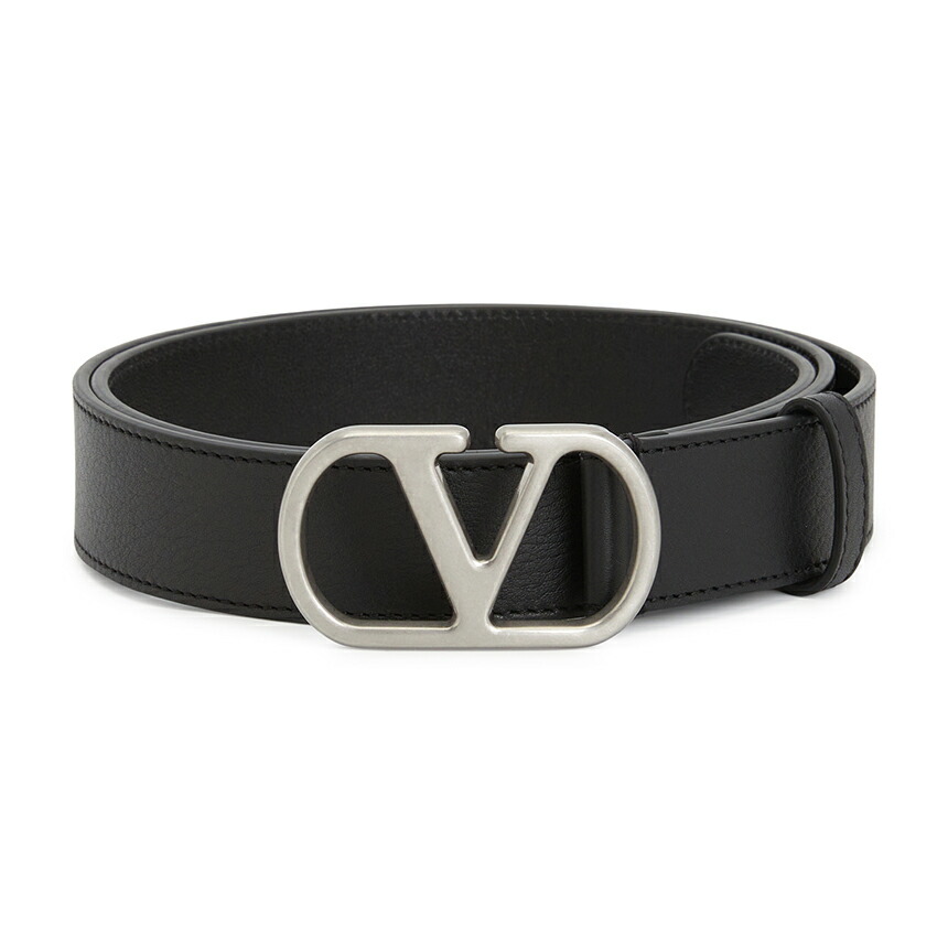 美品　VALENTINO ヴァレンティノ Vロゴ ベルト　黒　レディース　レザー 楽天市場】VALENTINO (ヴァレンティノ) Vロゴバックル ベルト