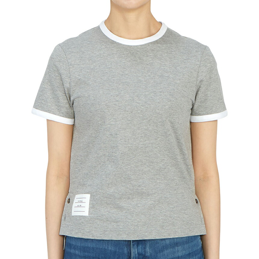 THOM BROWNE レディース 半袖Tシャツ FJS102G 07862 330 楽天市場】【3%オフクーポン配布中】 THOM BROWNE トムブラウン