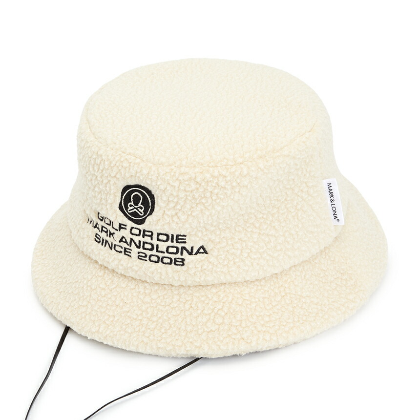 【3%オフクーポン配布中】 MARK & LONA マークアンドロナ 男女兼用 ゴルフバケットハット MLF 4C FC23 IVORY｜LUXBOY店 13,575円
