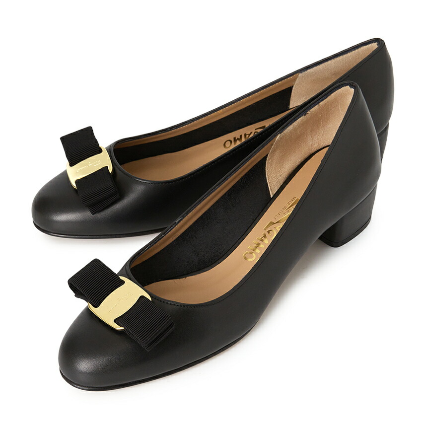 フェラガモ パンプス 靴 正規品 Ferragamo FERRAGAMO フェラガモ パンプス ZERI 10 704658 レディース