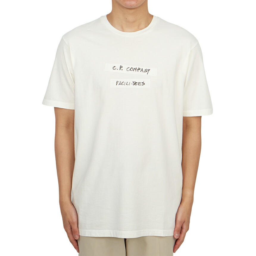 【3%オフクーポン散り散り中】 CP COMPANY シーピーカンパニー メンズ 半袖ティーシャツ 16CMTS289A 005431G 103