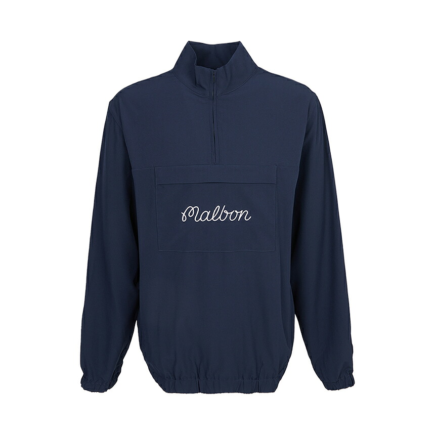 【3%オフクーポン配布中】 MALBON GOLF マルボンゴルフ メンズ ジャケット M9421 NVY｜LUXBOY店
