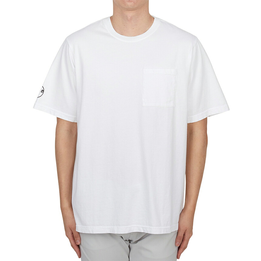 【3%オフクーポン配布中】 MALBON GOLF マルボンゴルフ メンズ 半袖Tシャツ ME0019 WHT|LUXBOY店
