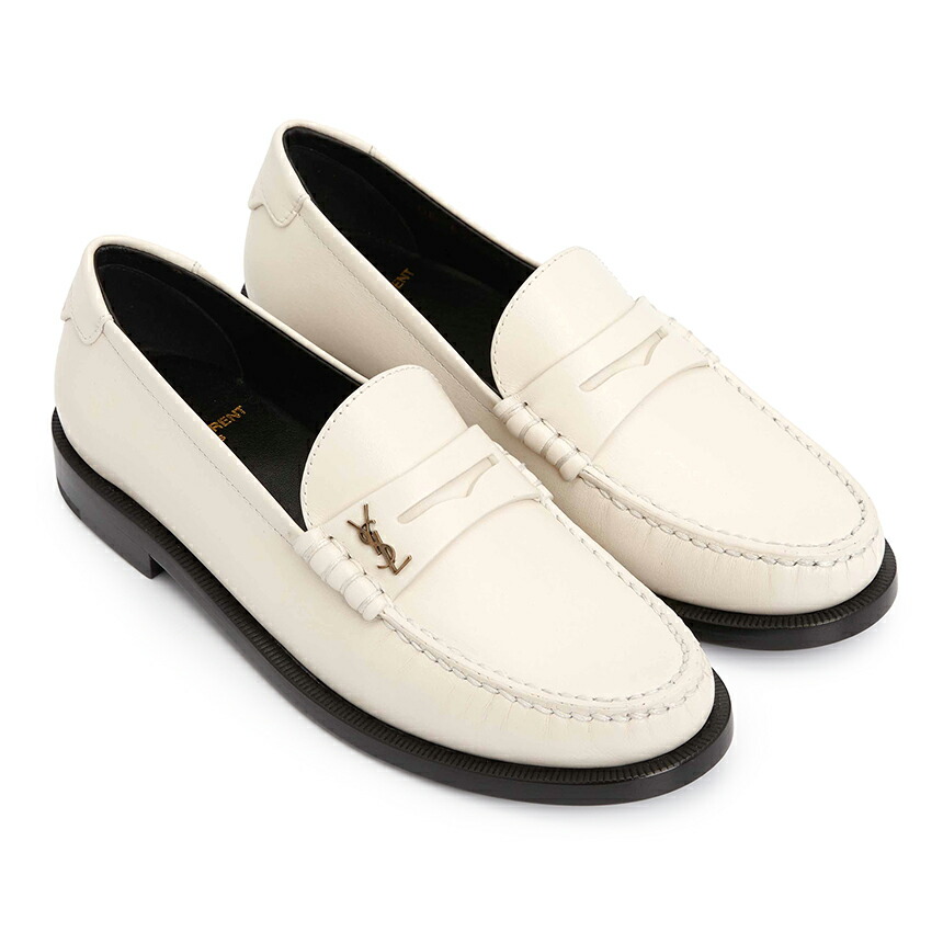 SAINT LAURENT PARIS レディース ローファー 670232 AAA7R 1000 アウトレット】SAINT LAURENT サンローラン ローファー/LE