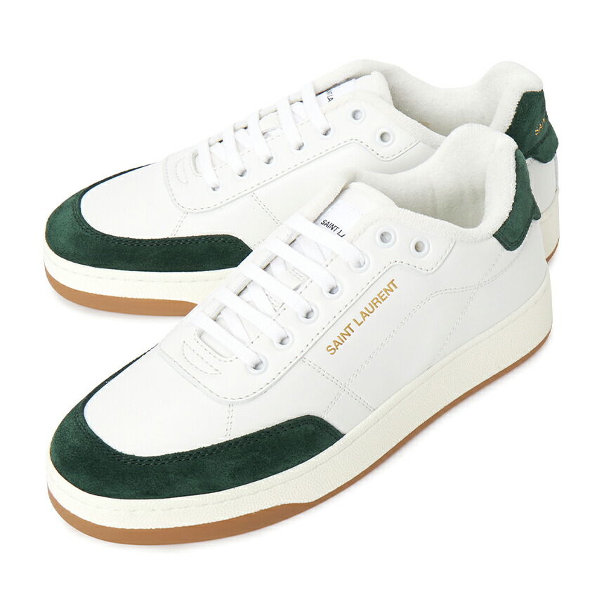 【3%オフクーポン別れ別れ中】 SAINT LAURENT PARIS サンローラン メンズ スニーカー 845537 00NAM 9069