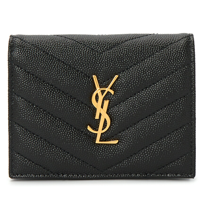 【3%オフクーポン別れ別れ中】 SAINT LAURENT PARIS サンローラン レディース 歌留多容れもの 668290 BOWA1 1000