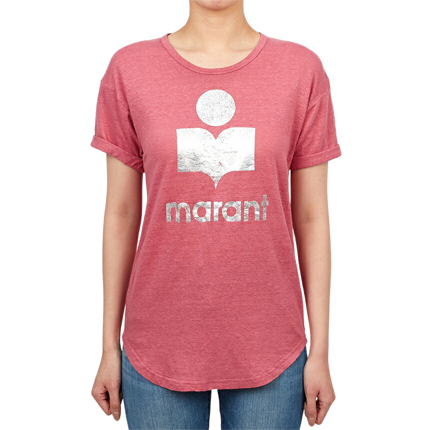 【3%オフクーポン配布中】 ISABEL MARANT イザベルマラン レディース 半袖Tシャツ TS0004FA A1N10E AKSI｜LUXBOY店