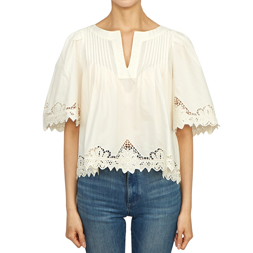 【楽天市場】【着後レビューで1000円OFFクーポン特典】 VANESSA BRUNO ヴァネッサ·ブルーノ レディース ブラウス