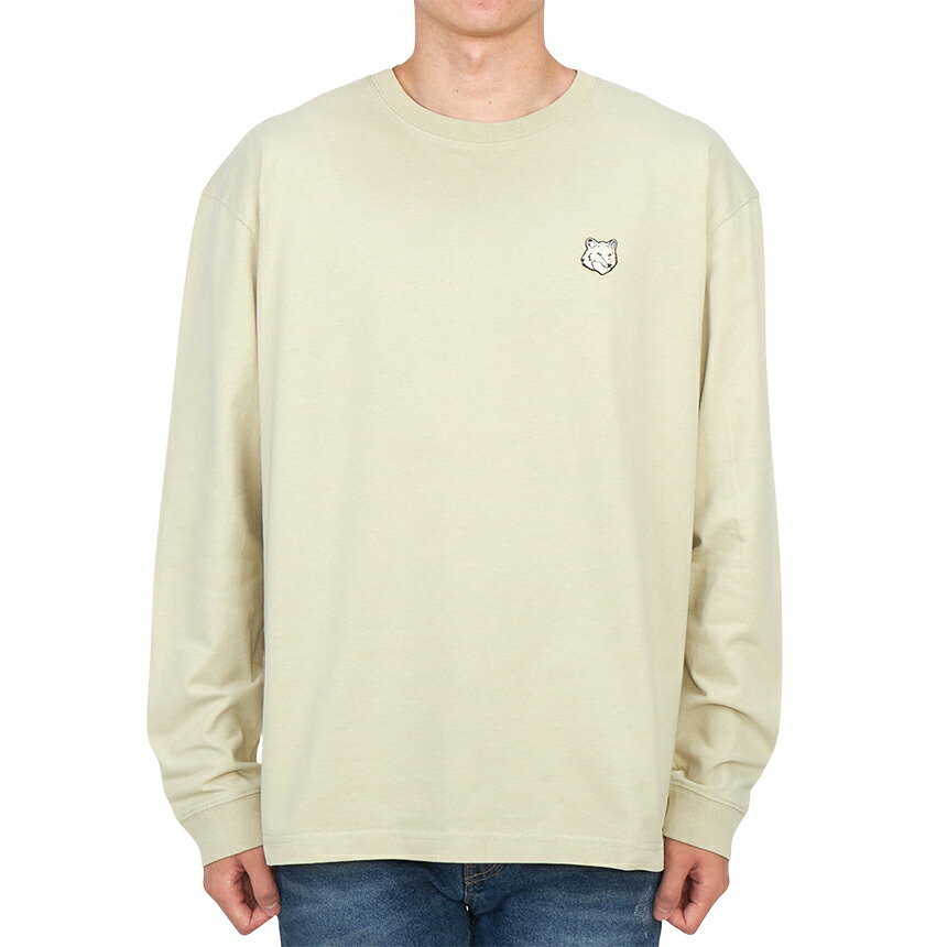【3%オフクーポン離れ離れ中】 MAISON KITSUNE 棲み家 狐狸 メンズ 長袖プルオーバー LM00109KJ0118 P129