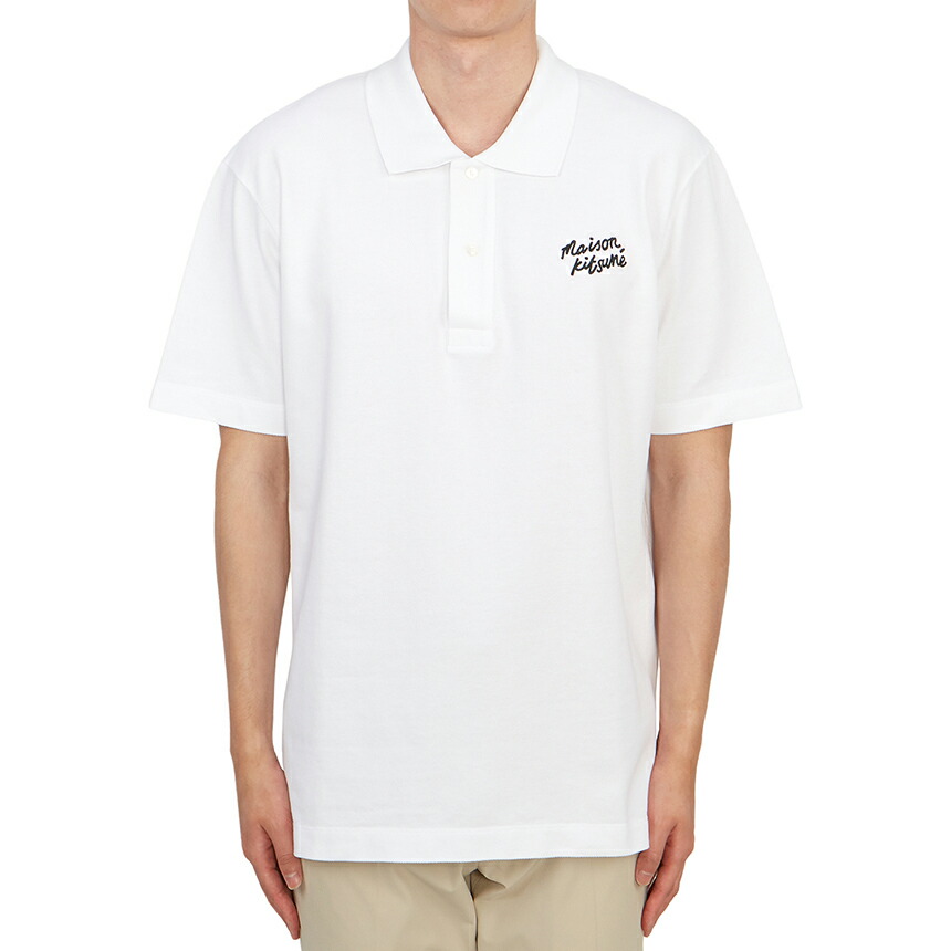 【3%オフクーポン離れ離れ中】 MAISON KITSUNE 棲み家 狐狸 メンズ 半袖プルオーバー MM00201KJ7010 M186