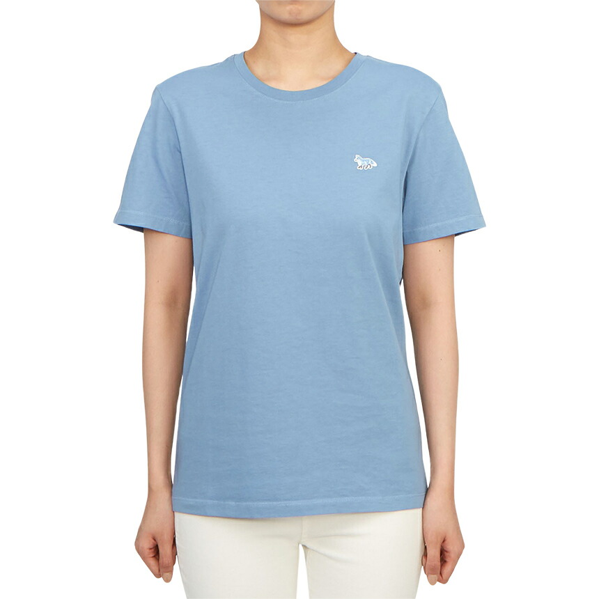 【3%オフクーポン配布中】 MAISON KITSUNE メゾン キツネ レディース 半袖Tシャツ MW00122KJ0008 P428|LUXBOY店