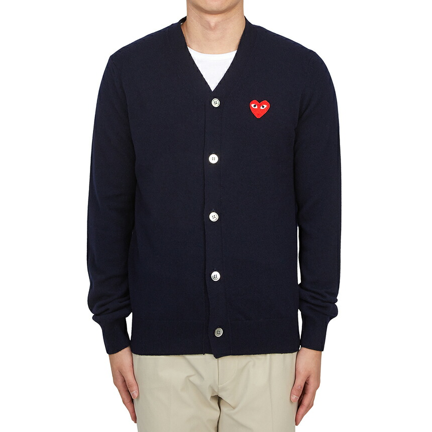 コムデギャルソンカーディガン 楽天市場】☆レディースサイズ☆PLAY COMME des GARCONS(プレイ