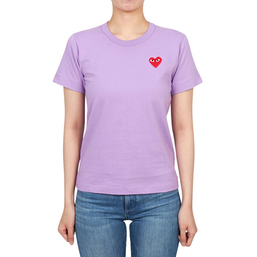 【3%オフクーポン離れ離れ中】 COMME DES GARCONS コムデ給仕 レディース 半袖プルオーバー AZ T211 051 4
