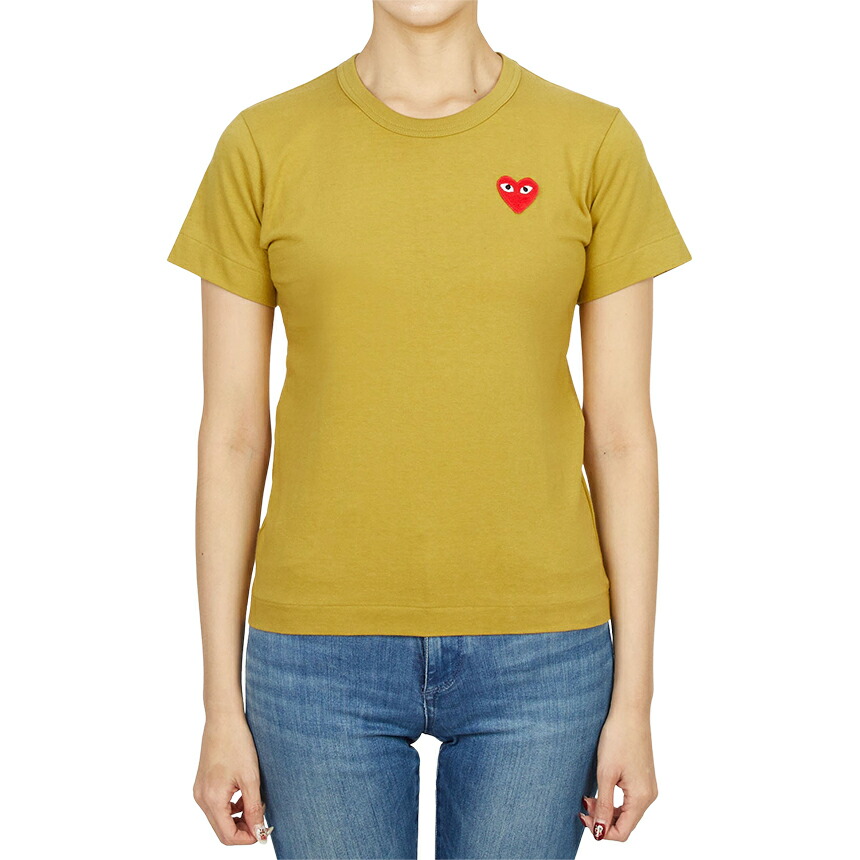 【3%オフクーポン離れ離れ中】 COMME DES GARCONS コムデ給仕 レディース 半袖プルオーバー AZ T211 051 5