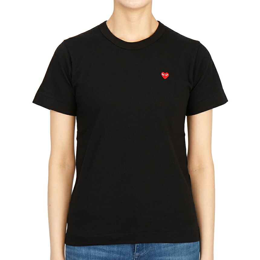 【3%オフクーポン別れ別れ中】 COMME DES GARCONS コムデ給仕 レディース 半袖ティーシャツ AZ T303 051 1