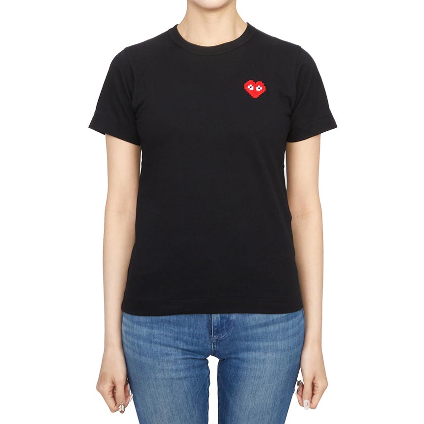 【3%オフクーポン配布中】 COMME DES GARCONS コムデギャルソン レディース 半袖Tシャツ AZ T321 051 1|LUXBOY店