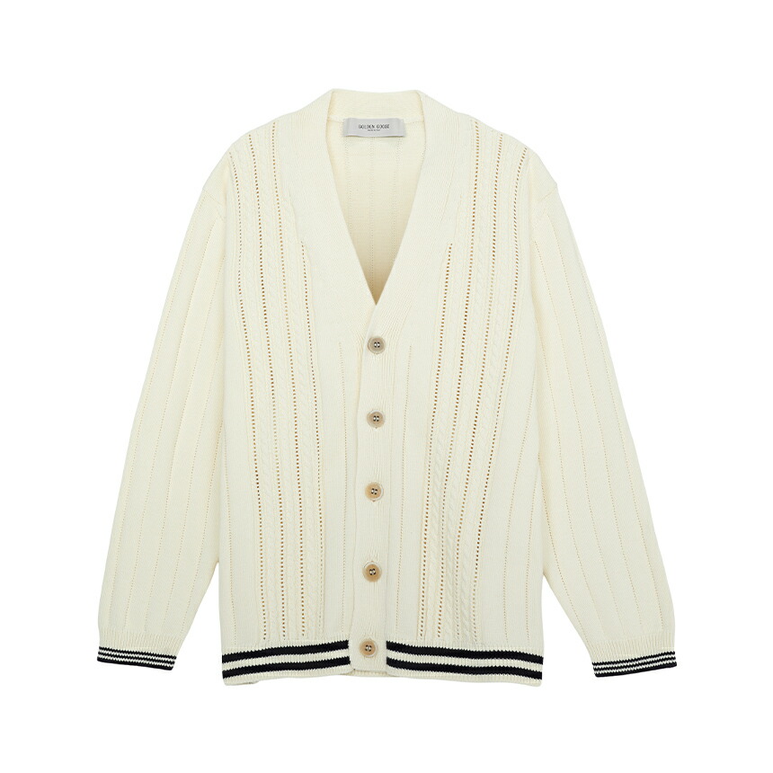 【3%オフクーポン配布中】 GOLDEN GOOSE ゴールデングース メンズ カーディガン GMP02118 P001911 11782|LUXBOY店