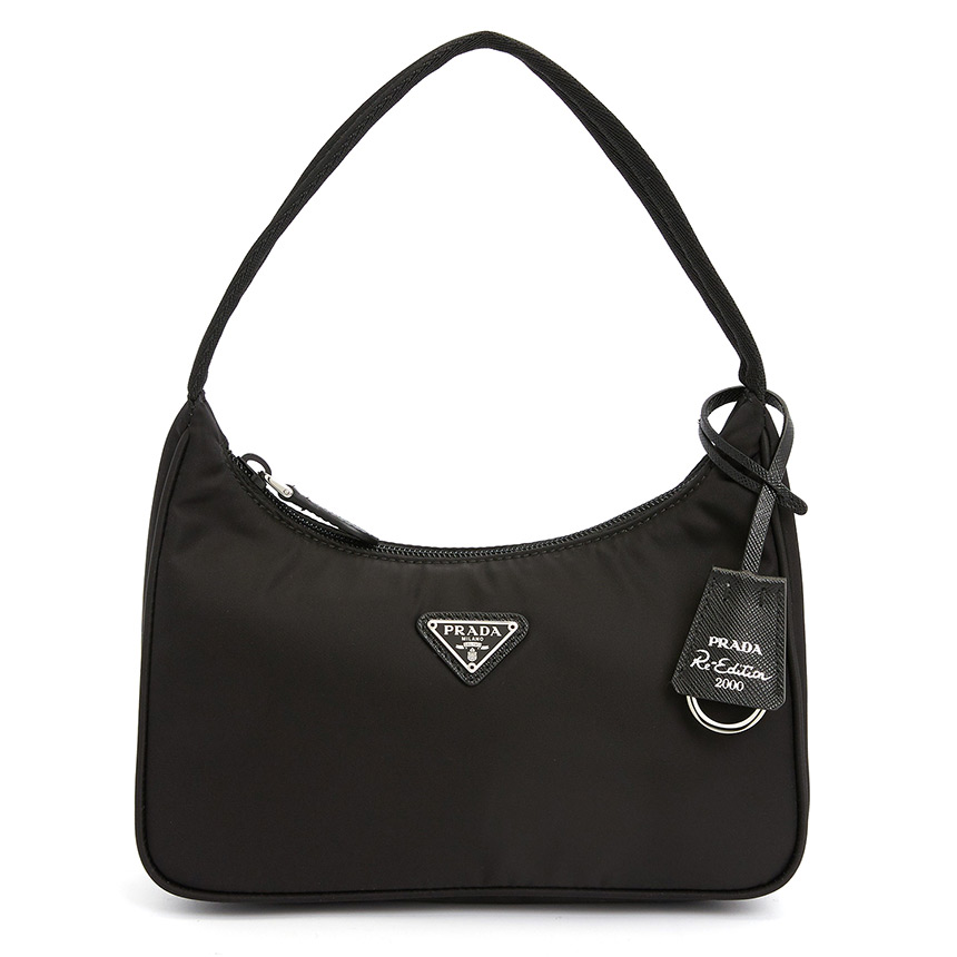 PRADA トートバッグ 1BA354【ランク：S】 22SS】新作 ジャカードファブリック ハンドバッグ ◇プラダ