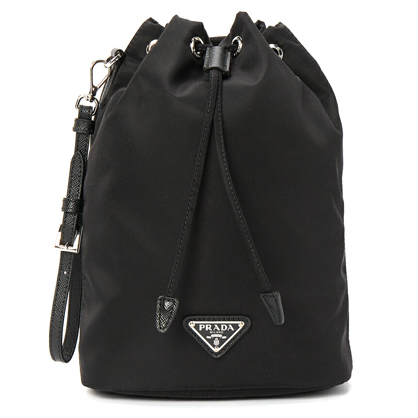 【3%オフクーポン離れ離れ中】 PRADA プラダ ロゴタイプ リナイロン レディース クラッチペダル/車寄せ御徒面子 1NS369 R067 F0002