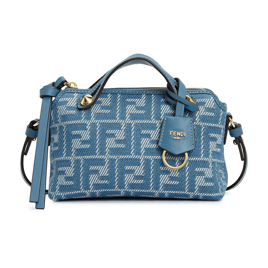 Fendi ハンドバッグ FENDI 24FW BY THE WAY レザー ミニ セレリア バッグ*LIGHT BLUE
