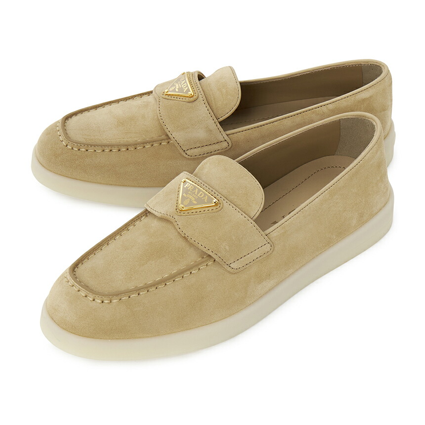 PRADA プラダ　ローファー ☆ PRADA / プラダ ☆ レザー ローファー 1D831N (PRADA