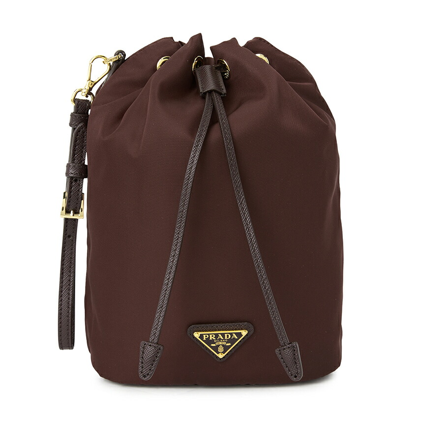プラダ （PRADA） テスートトライアングルロゴ ポーチ1NI545 NERO PRADA プラダ （PRADA） テスート ナイロン トライアングルロゴ