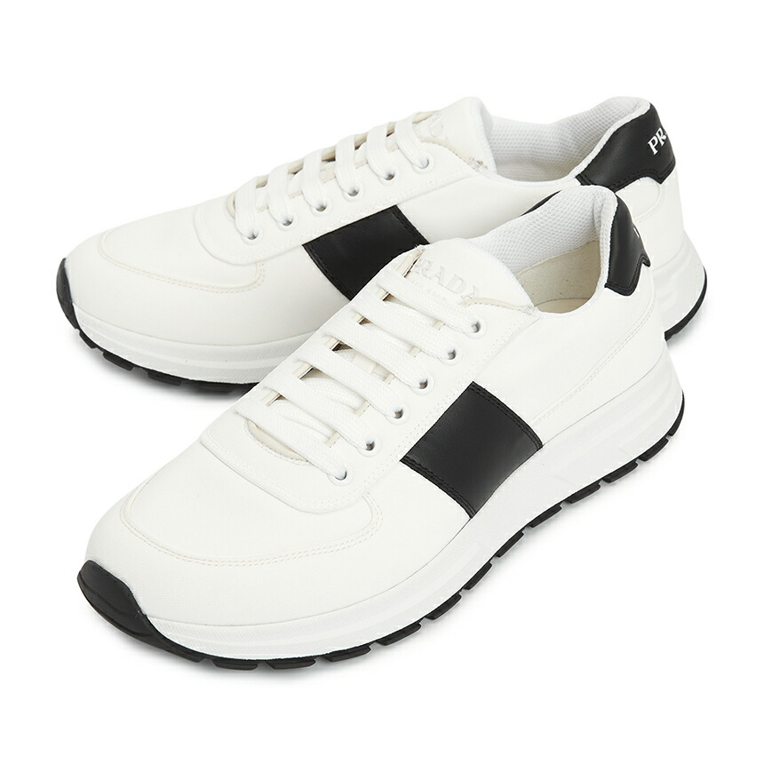 【3%オフクーポン別れ別れ中】 PRADA プラダ メンズ スニーカー 2EE399 71L F0964