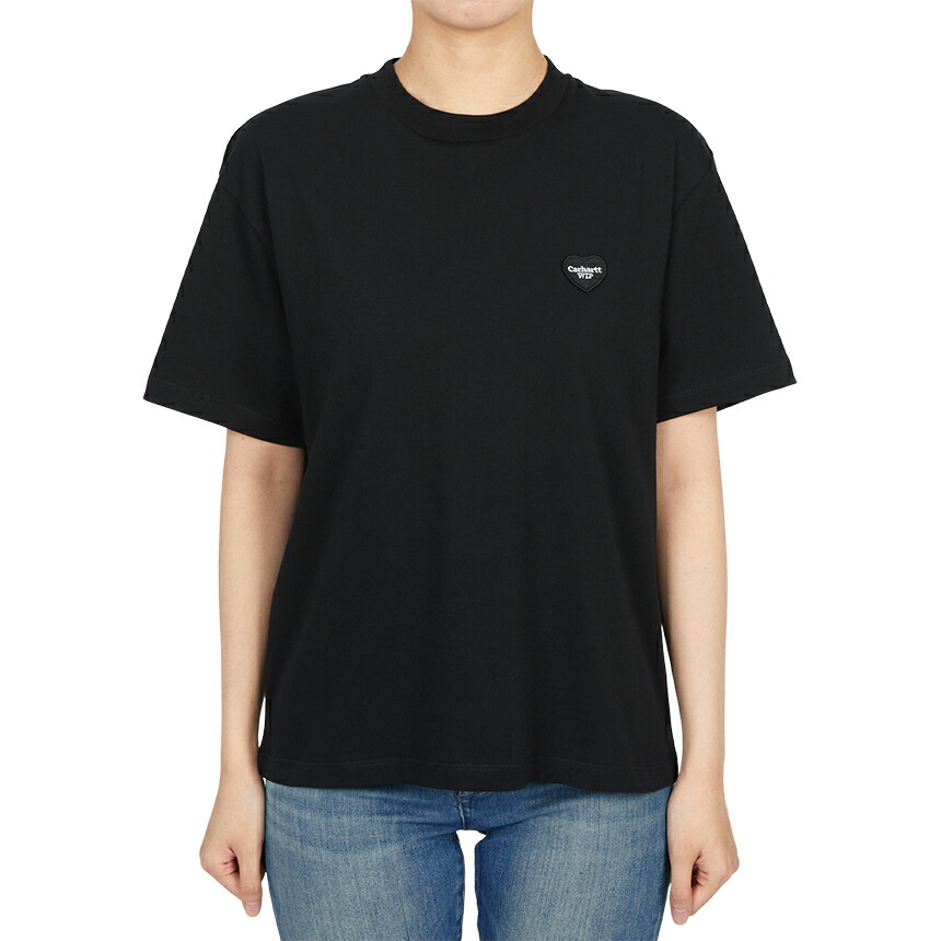 【3%オフクーポン散り散り中】 CARHARTT WIP 鉄道車両ハート形 WIP レディース 半袖プルオーバー I032318 00EXX