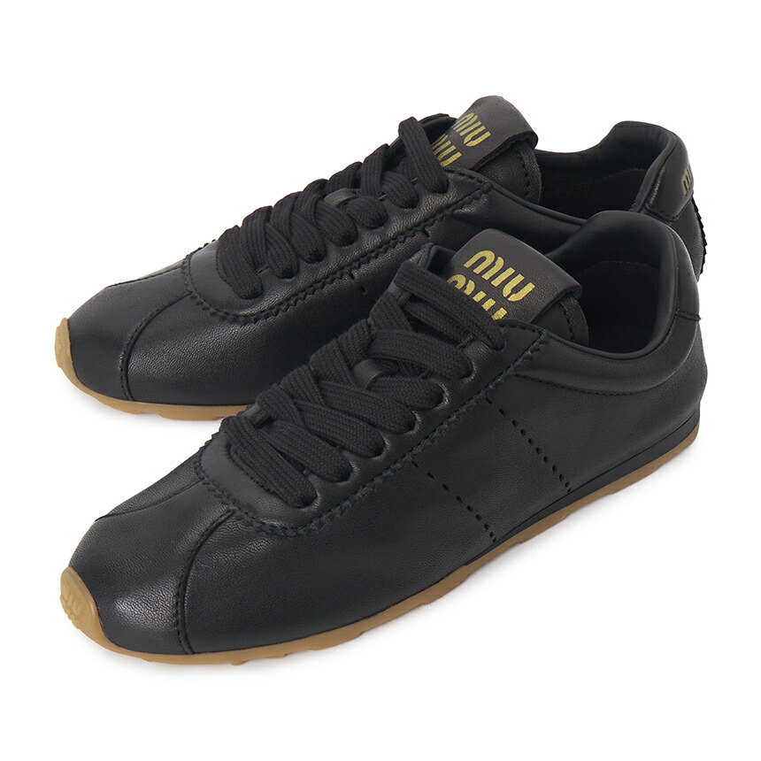 【3%オフクーポン配布中】 MIUMIU ミュウミュウ レディース スニーカー 5E114E 038 F0002｜LUXBOY店 55,715円