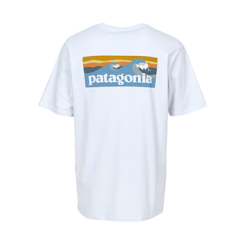 【3%オフクーポン配布中】 PATAGONIA パタゴニア メンズ 半袖Tシャツ 37655 WHI｜LUXBOY店