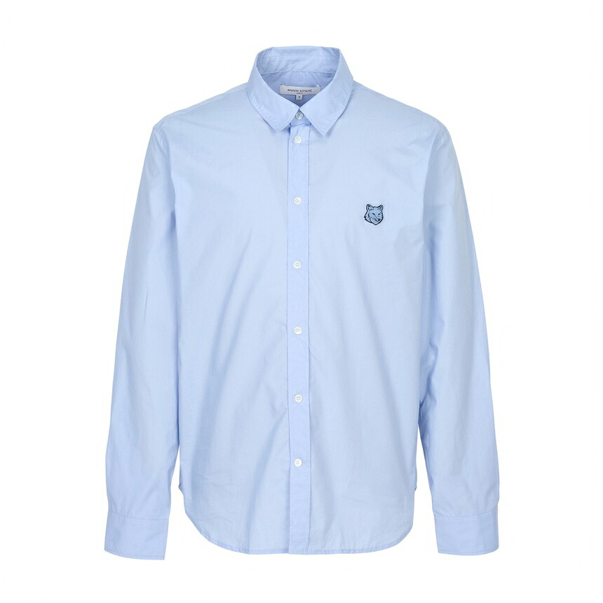 【3%オフクーポン配布中】 MAISON KITSUNE メゾン キツネ メンズ 長袖シャツ QM00421WC5089 0434|LUXBOY店