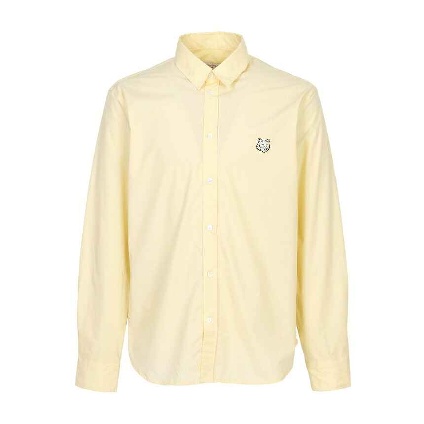 【3%オフクーポン配布中】 MAISON KITSUNE メゾン キツネ メンズ 長袖シャツ QM00421WC5089 0425|LUXBOY店