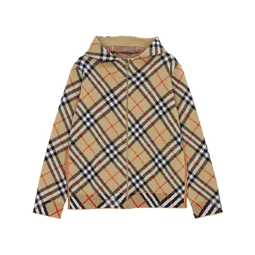 最終お値下げ！BURBERRY キッズ ニットジャケット 楽天市場】バーバリー 子供服 Tシャツ カーディガン グレー