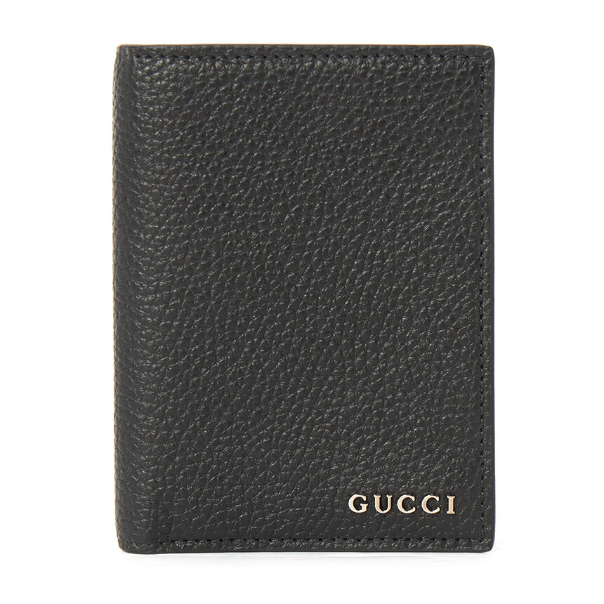 みち様 楽天市場】グッチ 二つ折り財布 メンズ ブラック GUCCI 795292