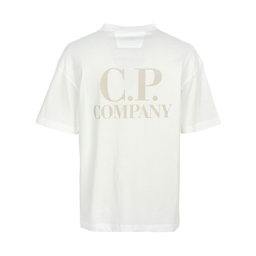 【3%オフクーポン離れ離れ中】 CP COMPANY シーピーカンパニー メンズ 半袖プルオーバー 20CMTS086A 005100W 103