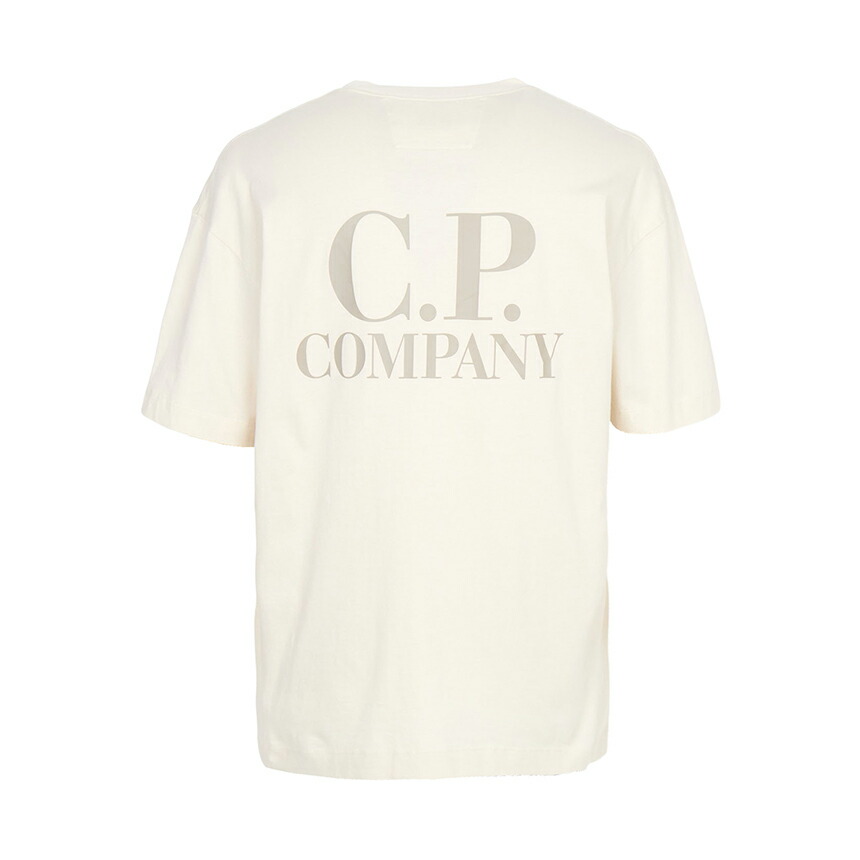 【3%オフクーポン散り散り中】 CP COMPANY シーピーカンパニー メンズ 半袖ティーシャツ 20CMTS086A 005100W 114
