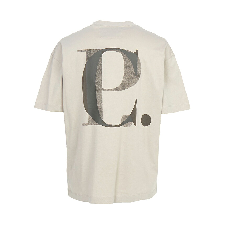 【3%オフクーポン別れ別れ中】 CP COMPANY シーピーカンパニー メンズ 半袖ティーシャツ 20CMTS087A 005100W 904