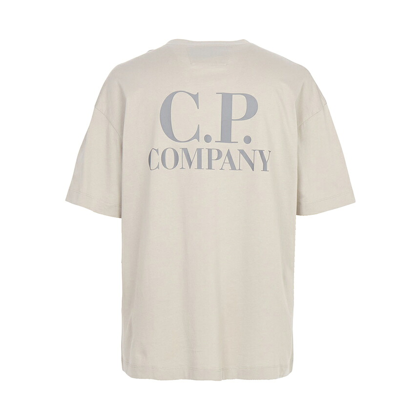 【3%オフクーポン散り散り中】 CP COMPANY シーピーカンパニー メンズ 半袖ティーシャツ 20CMTS086A 005100W 904