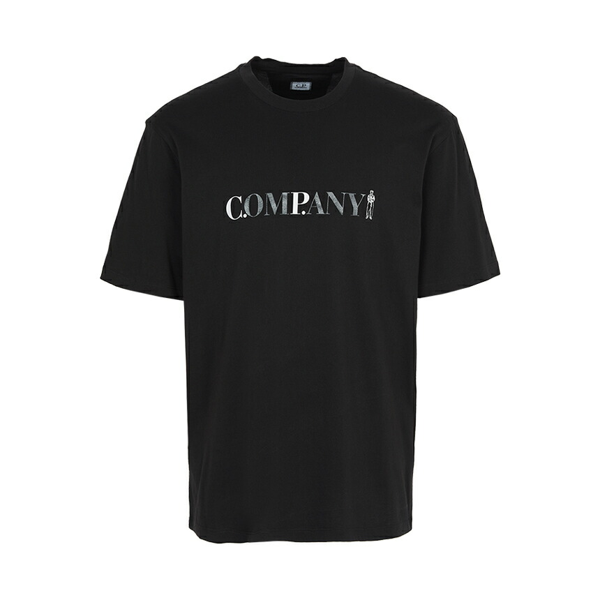 【3%オフクーポン散り散り中】 CP COMPANY シーピーカンパニー メンズ 半袖ティーシャツ 20CMTS085A 005100W 999