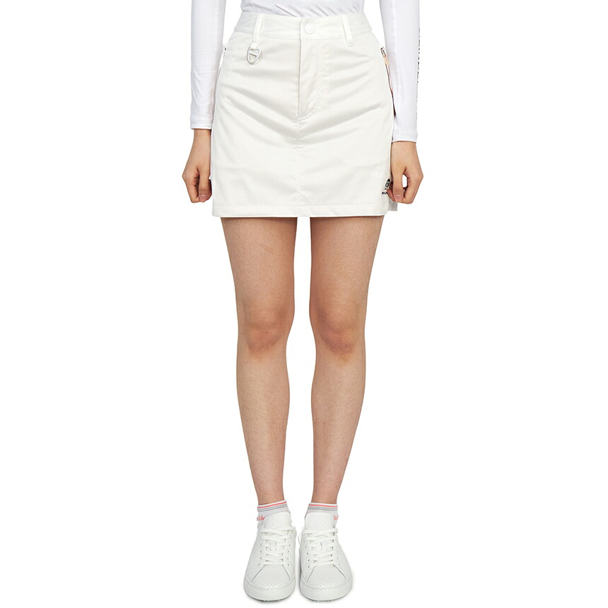 【3%オフクーポン配布中】【着後レビューで1000円OFFクーポン特典】 HORN GARMENT ホーンガーメント レディース ゴルフスカート HCW 2C AE02 WHITE｜LUXBOY店