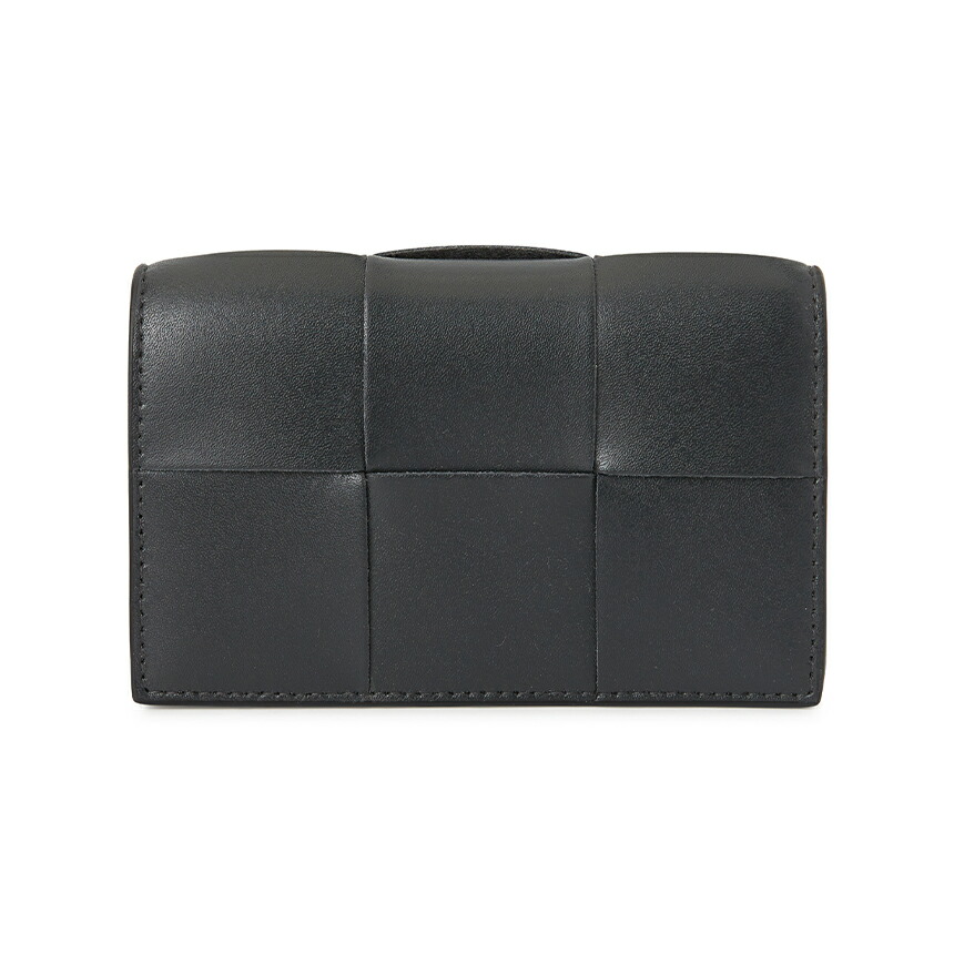 ボッテガヴェネタ 名刺入れ カセット 814644 VCQC4 8425ブラック BOTTEGA VENETA ボッテガヴェネタ カードケース カセット