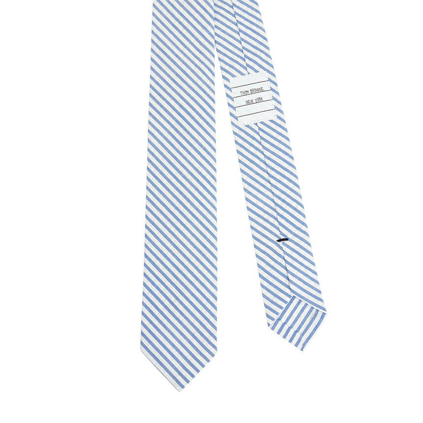 トムブラウン THOM BROWNE トリコロール ネイビー　ネクタイ Thom Browne(トム・ブラウン) トライカラーネクタイ ネイビー